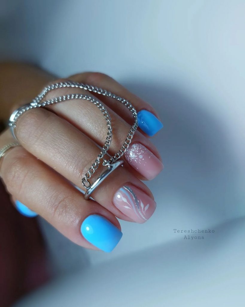 Fall Blue Nails 2024 27 Ideas: Stunning Designs for the Season