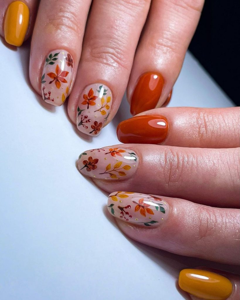 Trendy Fall Nail Styles 2024 25 Ideas: Must-Have Designs and Colors for the Season