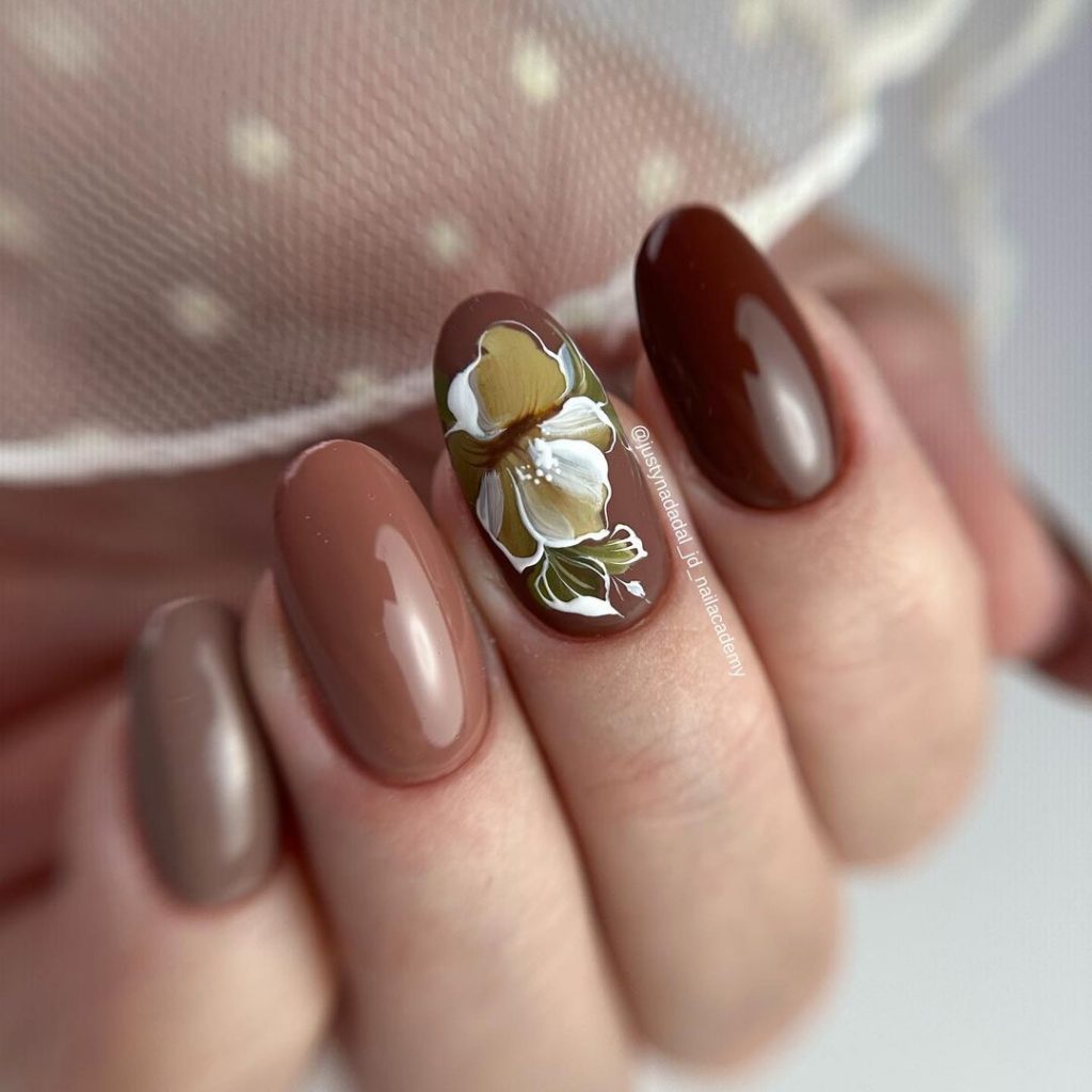 Top Fall Flowers Nail Art Designs for 2024 25 Ideas: Embrace the Beauty of Autumn