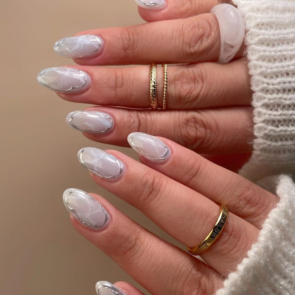 Fall Marble Nails 2024: Trendy Designs and Inspiration for the Season 24 Ideas