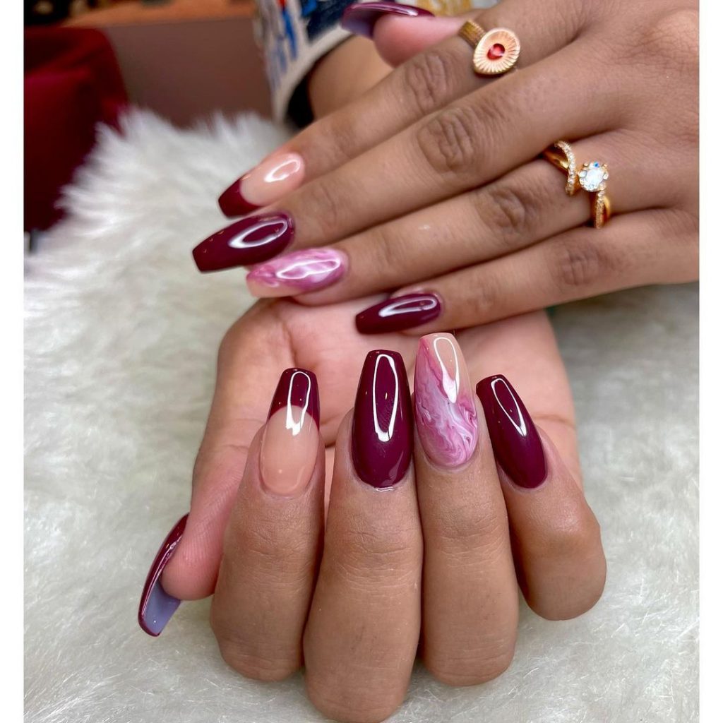 Fall Marble Nails 2024: Trendy Designs and Inspiration for the Season 24 Ideas