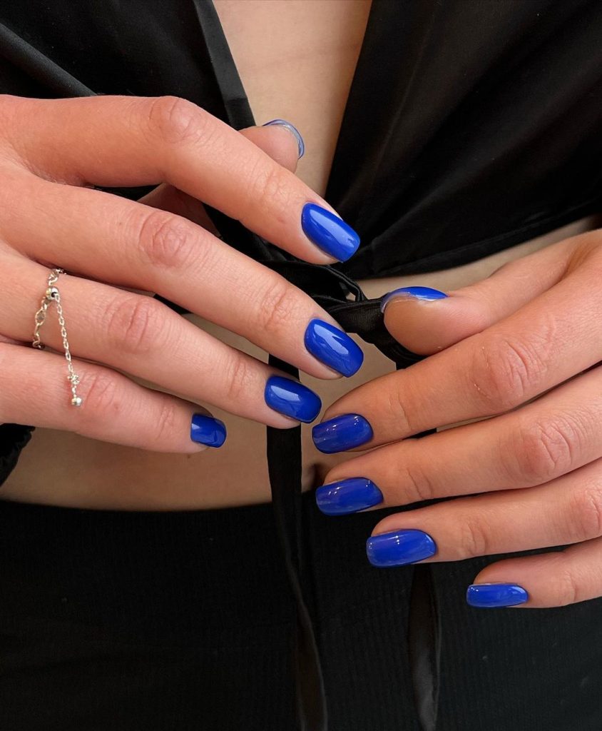 Fall Blue Nails 2024 27 Ideas: Stunning Designs for the Season