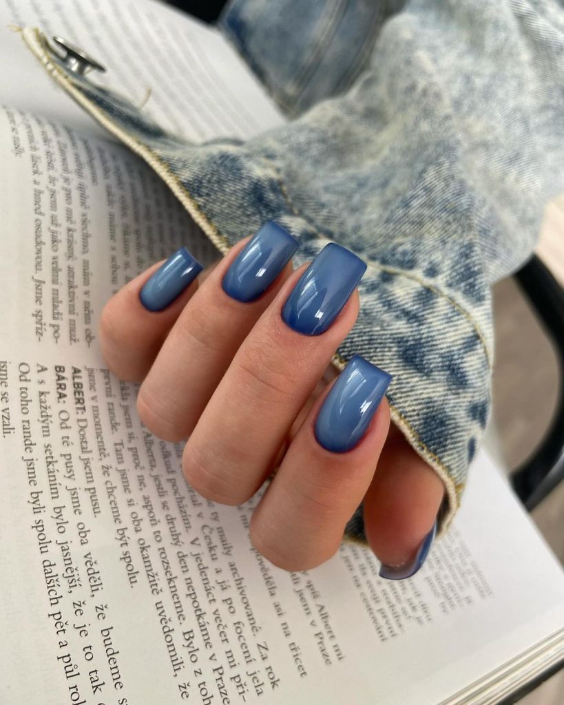 Fall Blue Nails 2024 27 Ideas: Stunning Designs for the Season