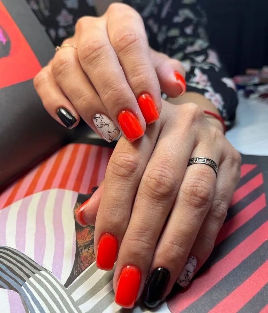 Stunning Fall Shellac Nails 2024: Top Trends and 25 Ideas for a Perfect Autumn Manicure