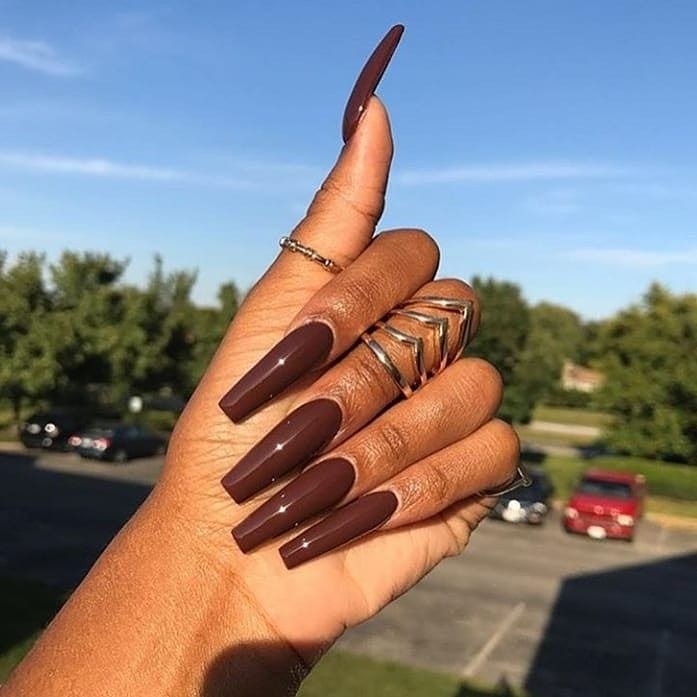 Fall Nail Trends for Dark Skin 2024: Elevate Your Autumn Look 25 Ideas