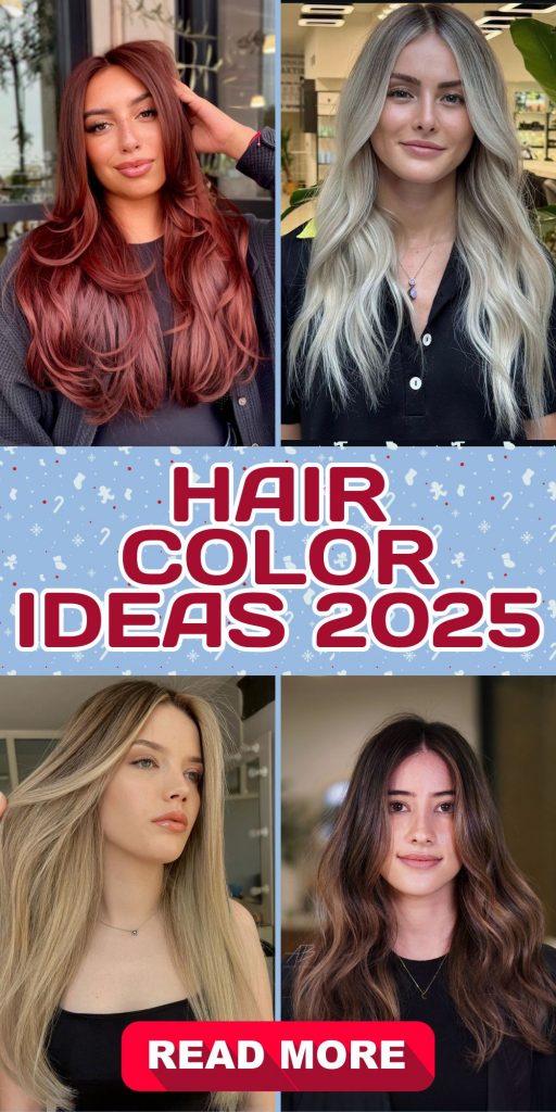 Hair Color 25 Ideas 2025: Top Trends and Stunning Shades for Every Season