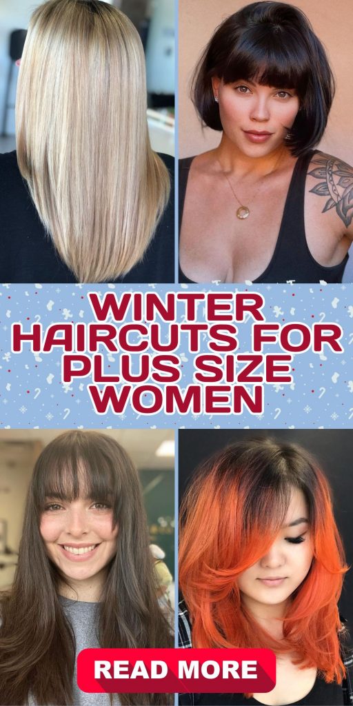 Winter Haircuts for Plus Size Women 25 Ideas