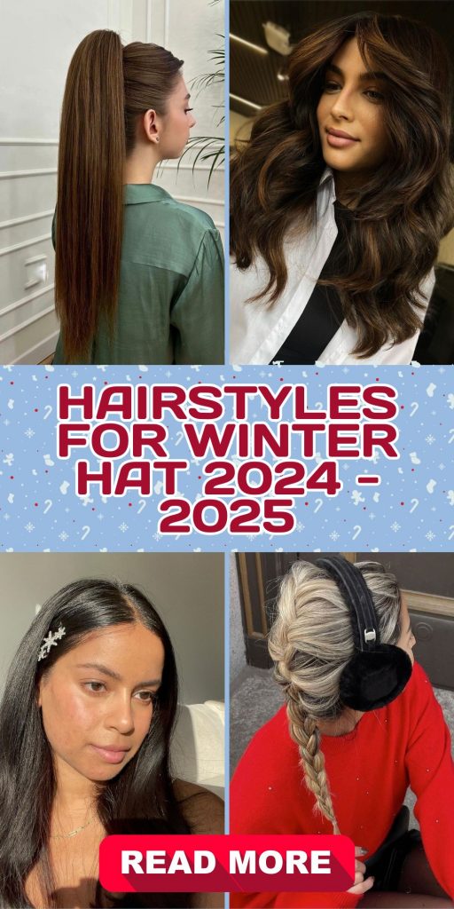 Winter Hat Hairstyles 2024-2025: Trendy and Practical Looks for the Cold Season