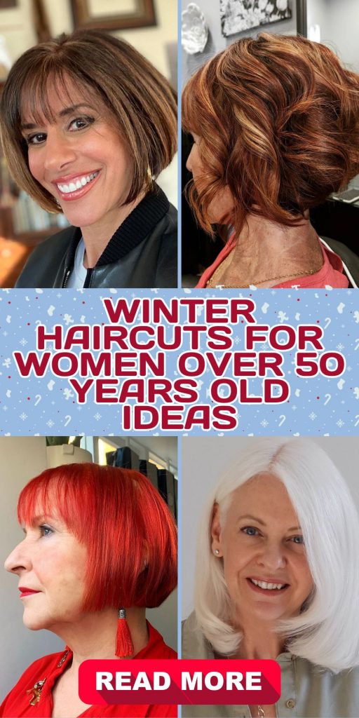 Winter Haircuts for Women Over 50 23 Ideas