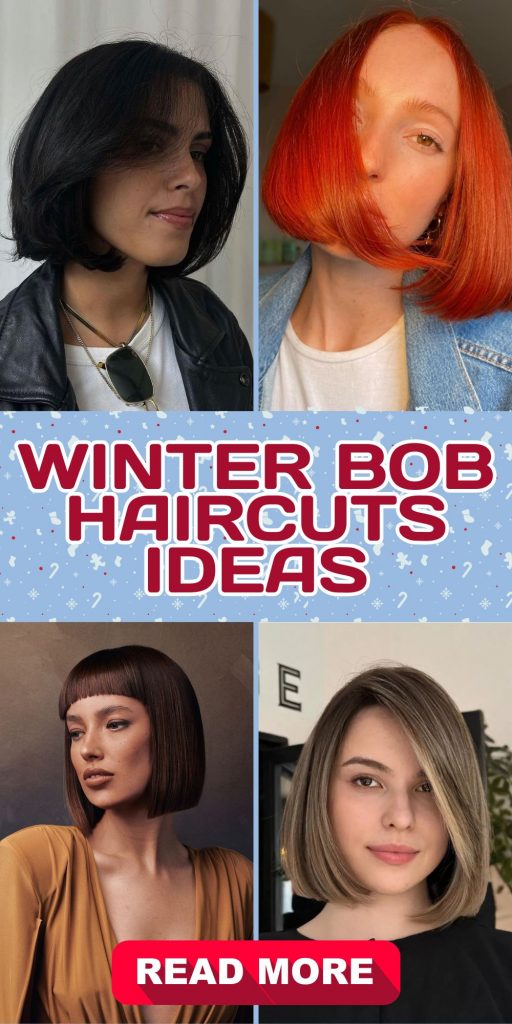 Winter Bob Haircuts: Top 25 Stylish and Trendy Ideas