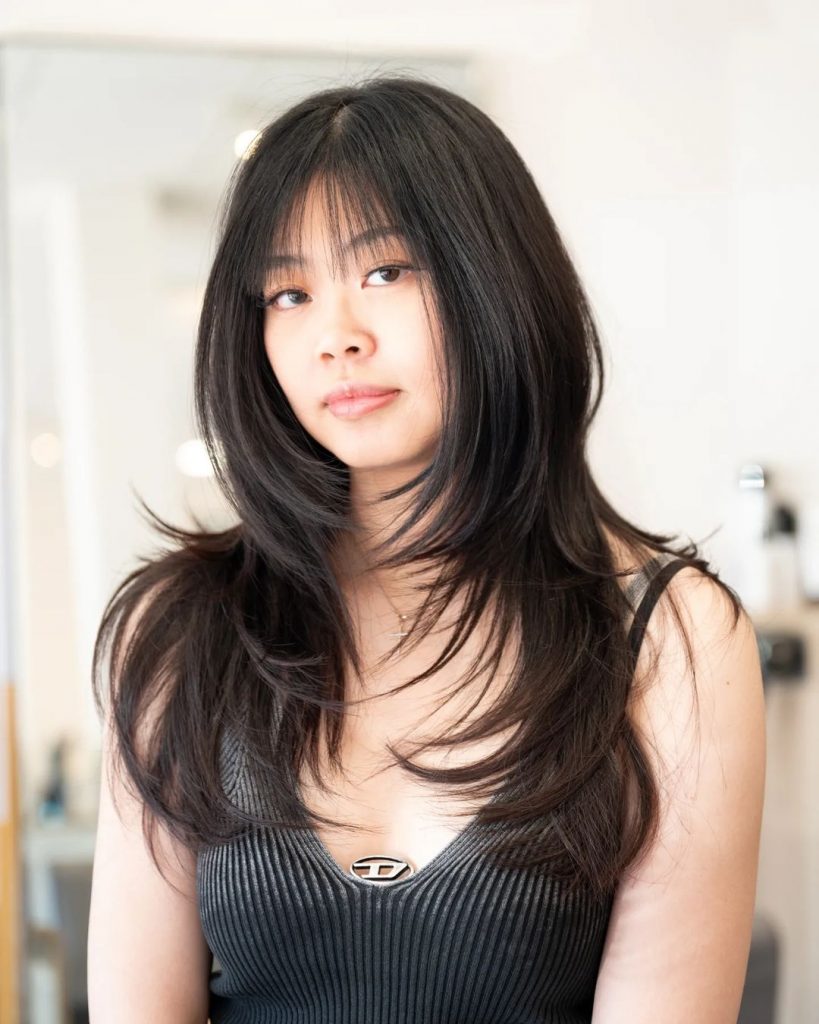 Explore Trendy Winter Haircuts with Bangs for a Fresh Seasonal Look 25 Ideas