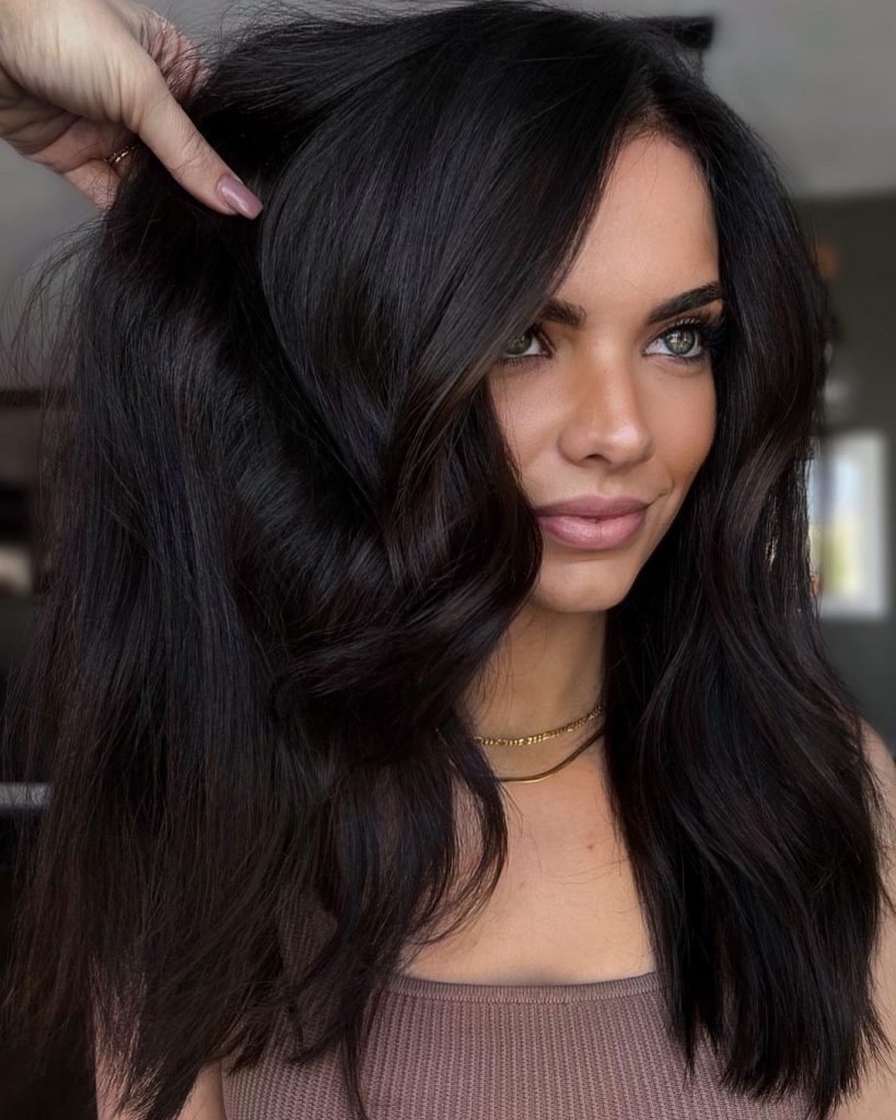 Dark Winter Hair Colors 2024 - 2025: A Palette of Bold Elegance 25 Ideas