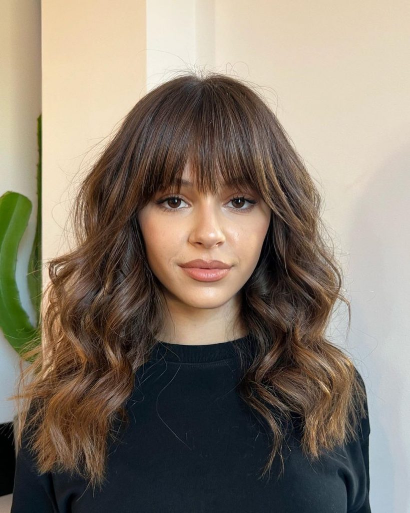 Explore Trendy Winter Haircuts with Bangs for a Fresh Seasonal Look 25 Ideas