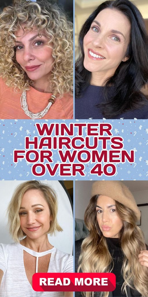 Winter Haircuts for Women Over 40 24 Ideas