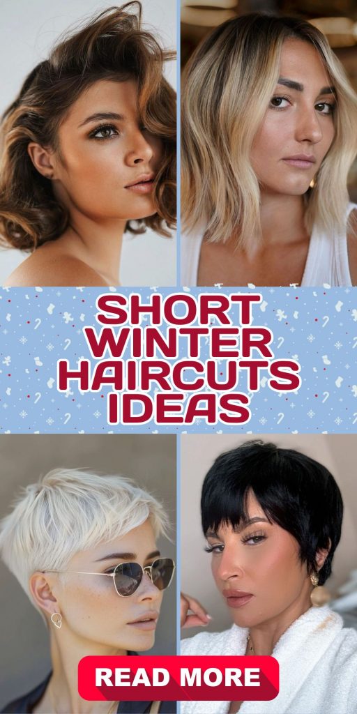 Embrace the Chic of Short Winter Haircuts 20 Ideas