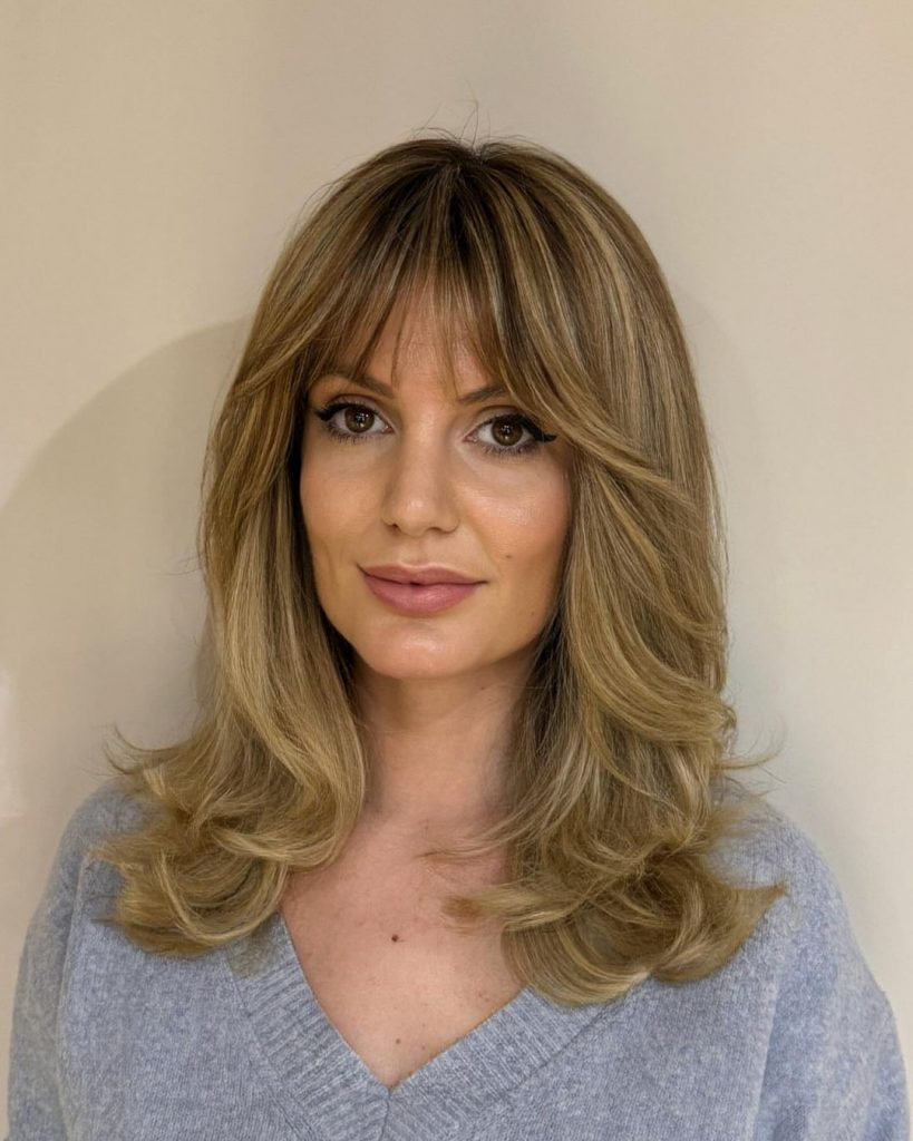 Explore Trendy Winter Haircuts with Bangs for a Fresh Seasonal Look 25 Ideas