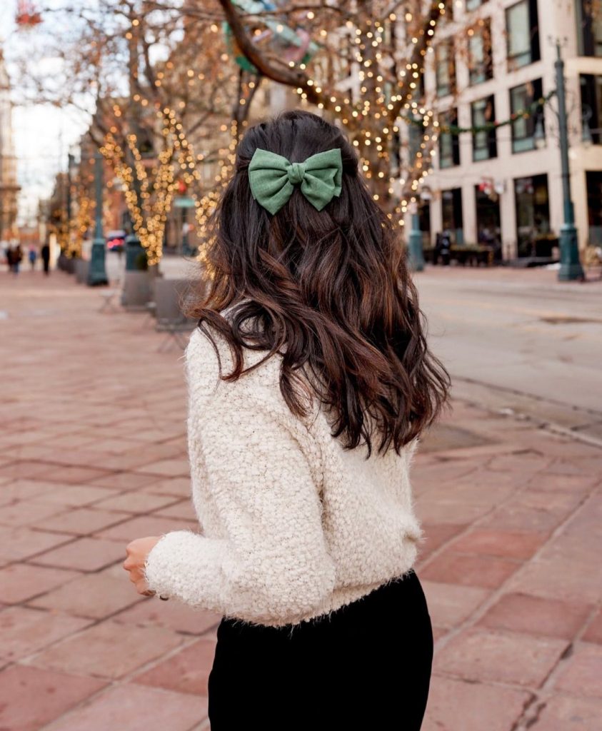 Festive Christmas Hairstyles to Shine This Holiday Season 26 Ideas