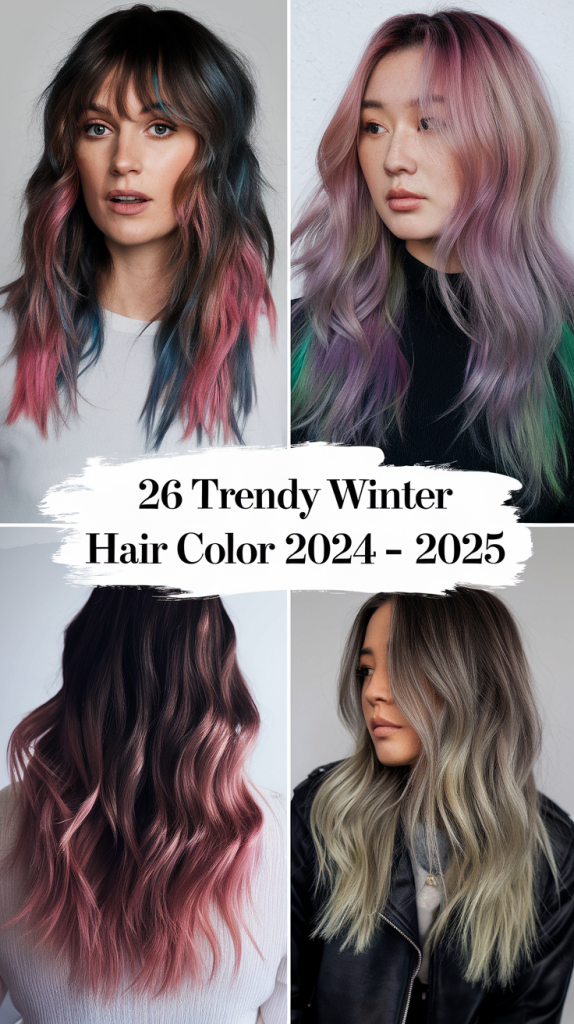 Top Trendy Winter Hair Colors for 2024 - 2025: Fresh 26 Ideas for Every Style