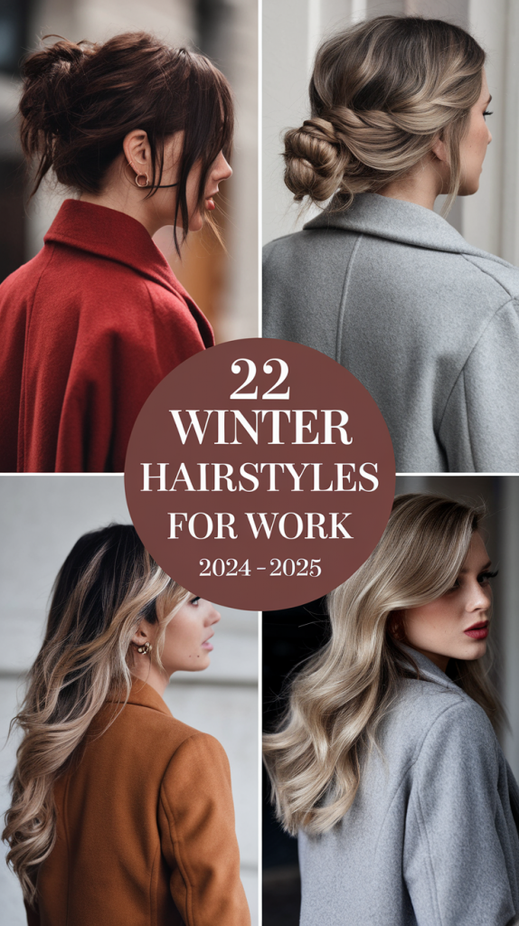 Best Winter Hairstyles for Work 2024-2025: Professional and Trendy 22 Ideas