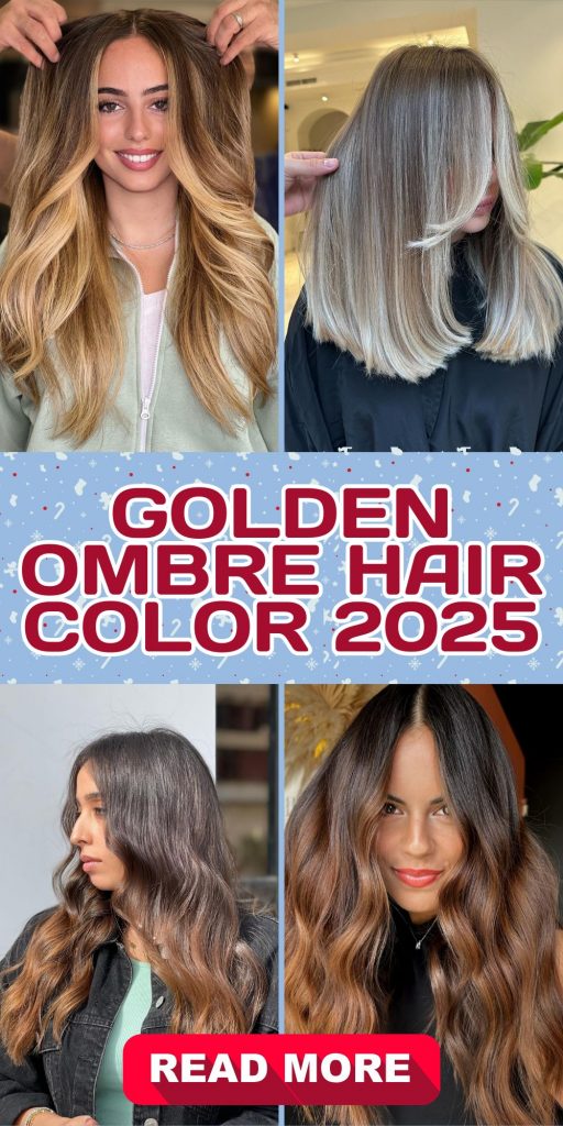 Golden Ombre Hair Color 2025: A Radiant Trend for All Seasons 21 Ideas