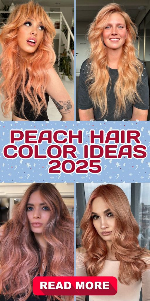 Peach Hair Color 2025 23 Ideas: Soft, Bold, and Everything in Between