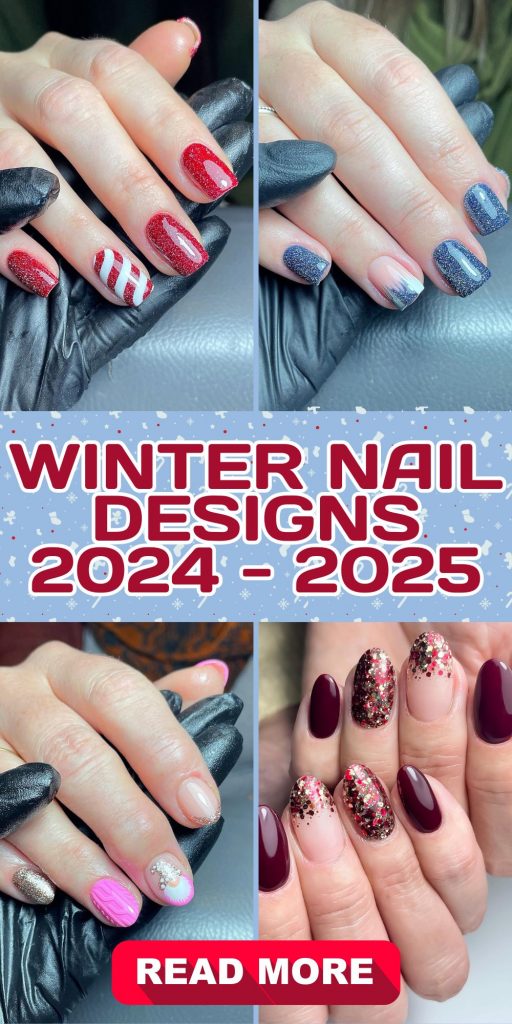 Winter Nail Designs 2024 - 2025: Chic and Elegant 23 Ideas for the Season