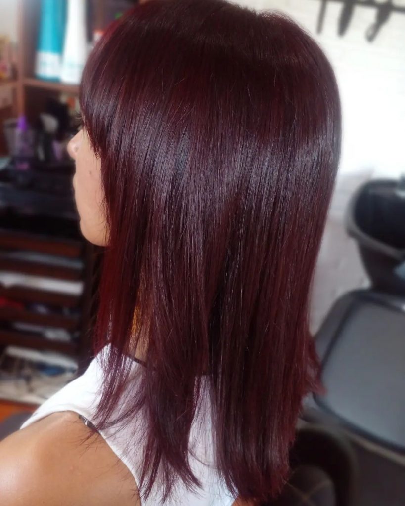 Wine Red Hair Color 22 Ideas 2025