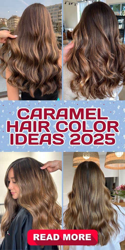 Caramel Hair Color 2025 21 Ideas: Warm and Radiant Trends for the New Year