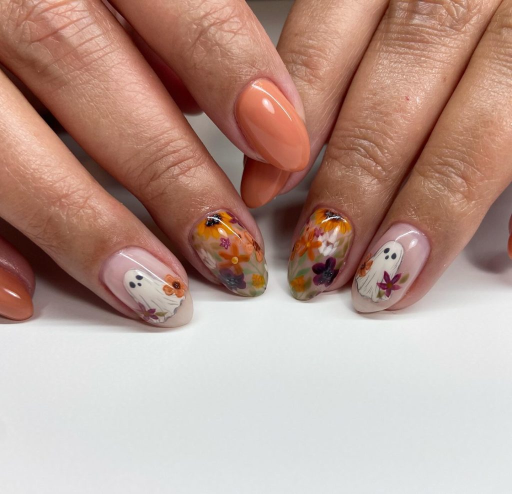 October Nails Designs 19 Ideas: Stunning Fall and Halloween Inspirations