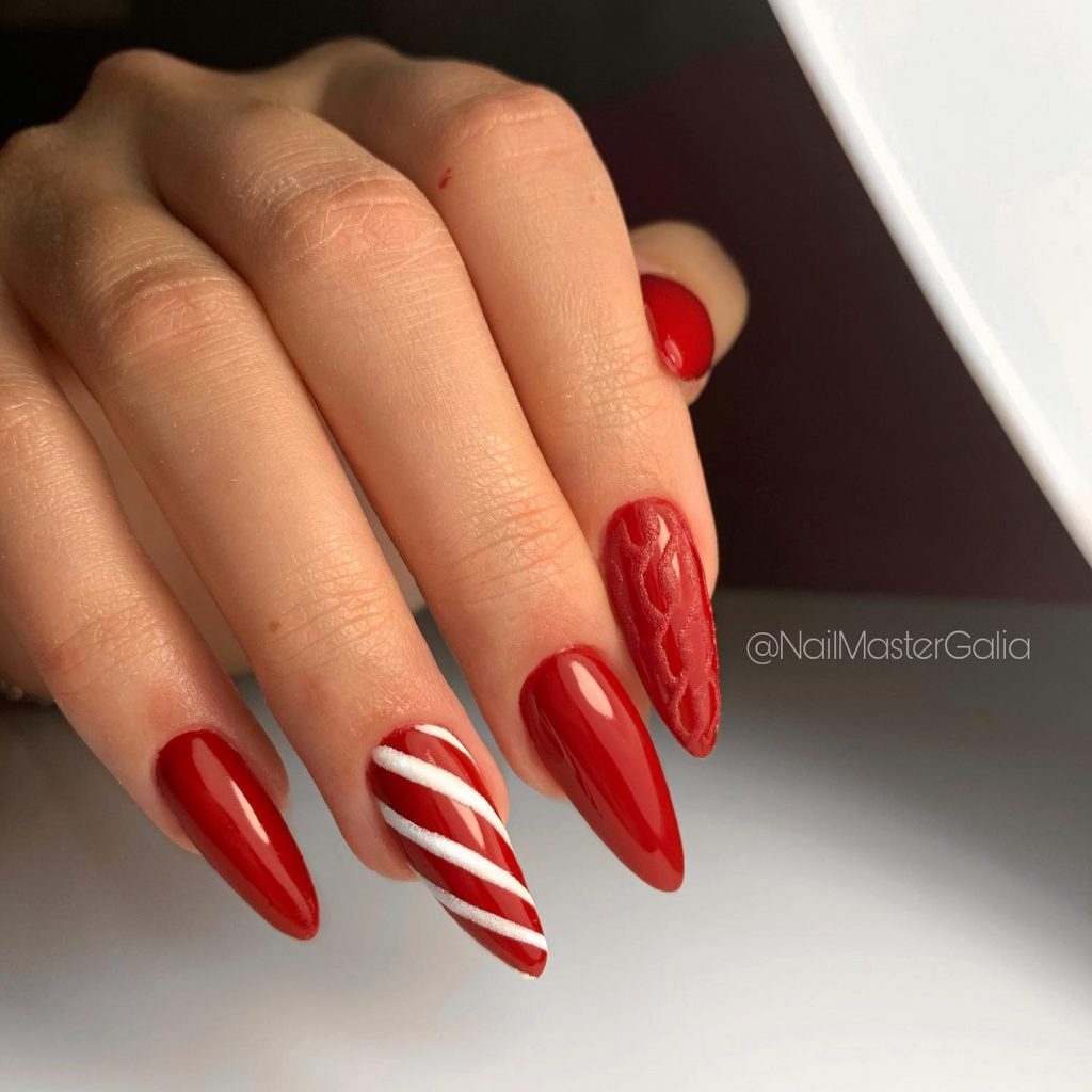 Winter Nails Acrylic 2024 - 2025: A Season of Boldness and Elegance 22 Ideas