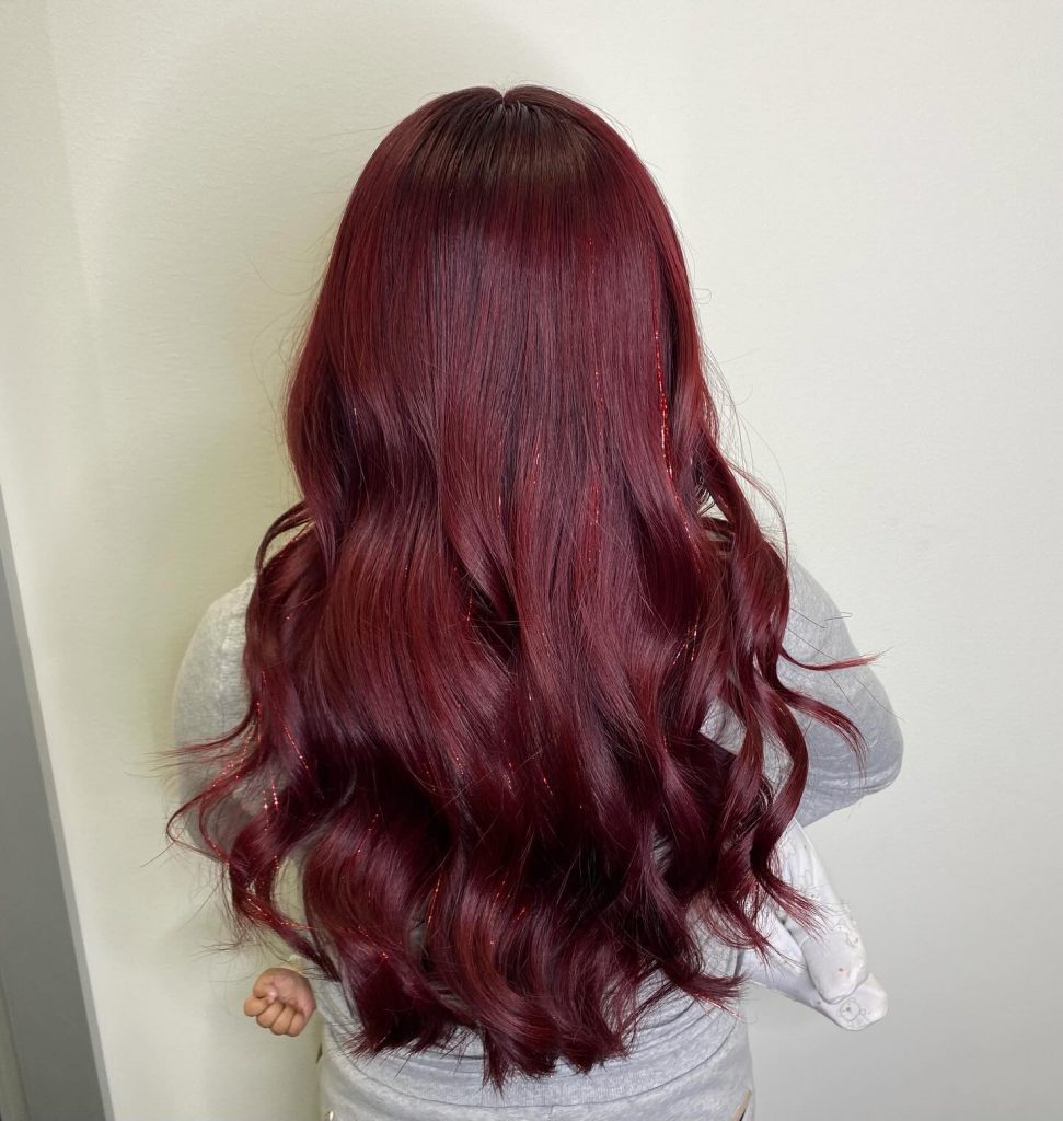 Wine Red Hair Color 22 Ideas 2025