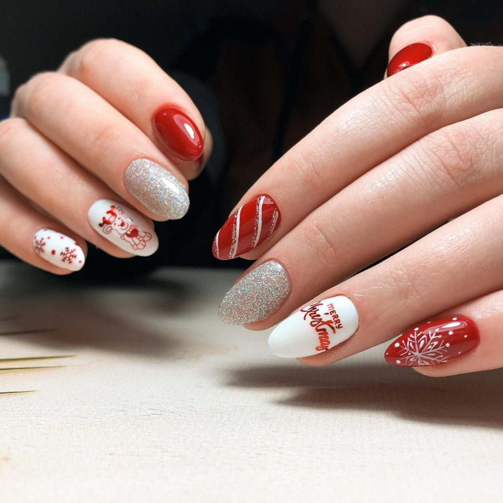 Stunning Winter Nails Acrylic 24 Ideas: Trends, Colors, and Styles