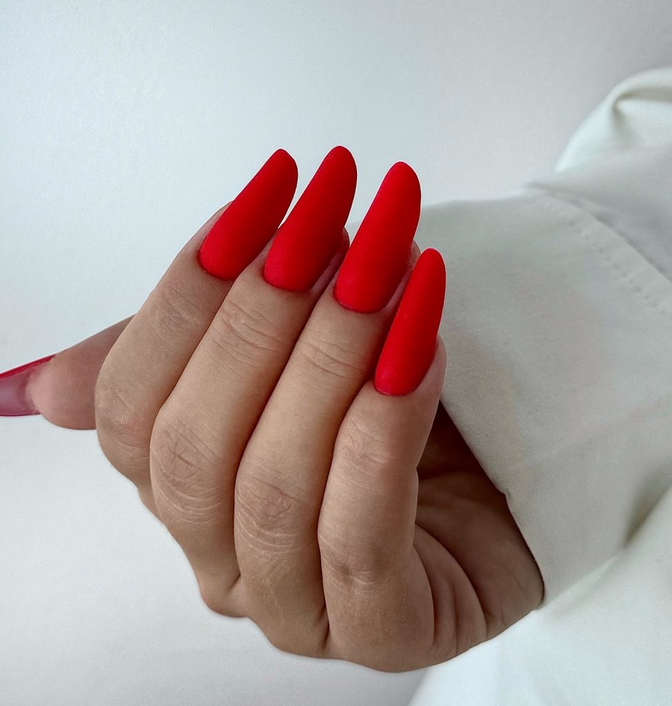 Red Holiday Nails 2024 - 2025: Festive Inspiration for Every Style 22 Ideas