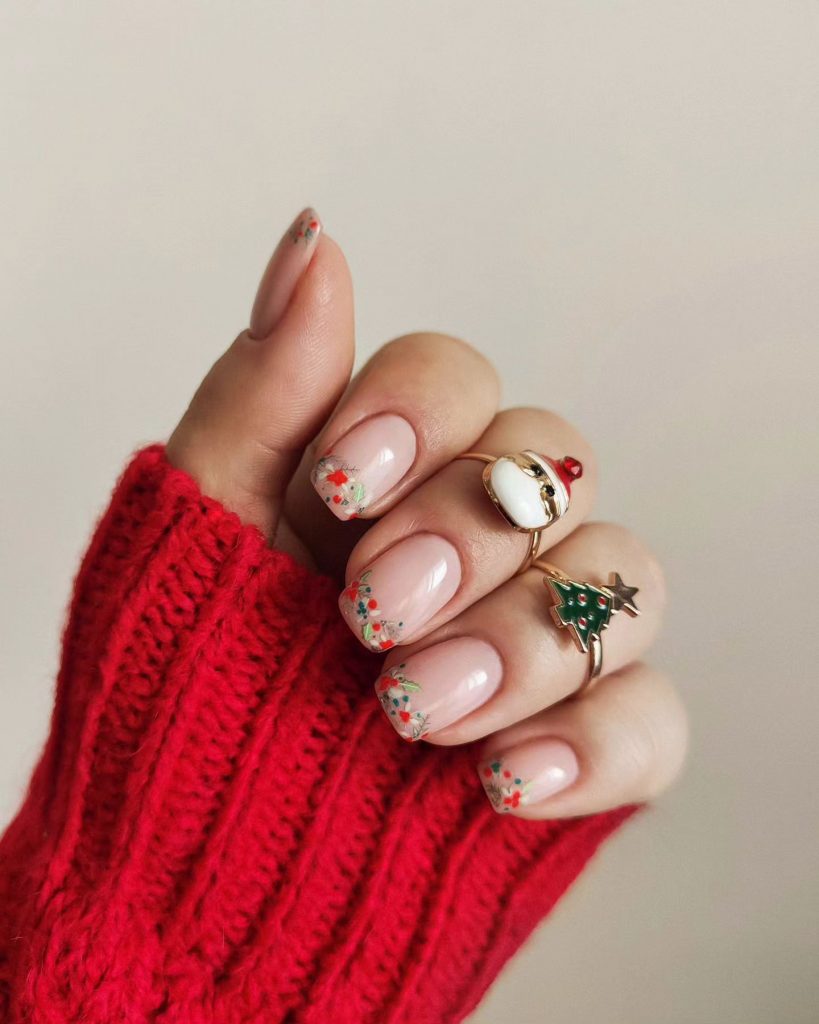 Short Winter Nails 2024 - 2025: Timeless Designs for the Season