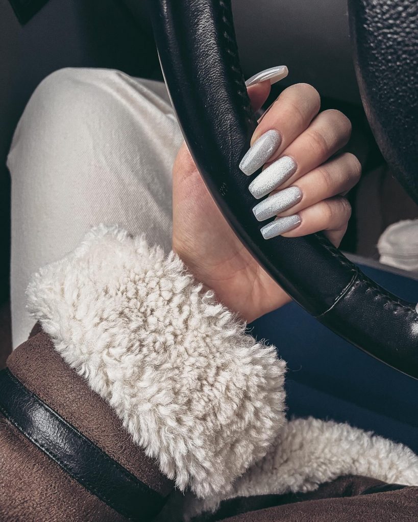 Winter Nails Square 2024 - 2025: Inspiring Looks for the Season