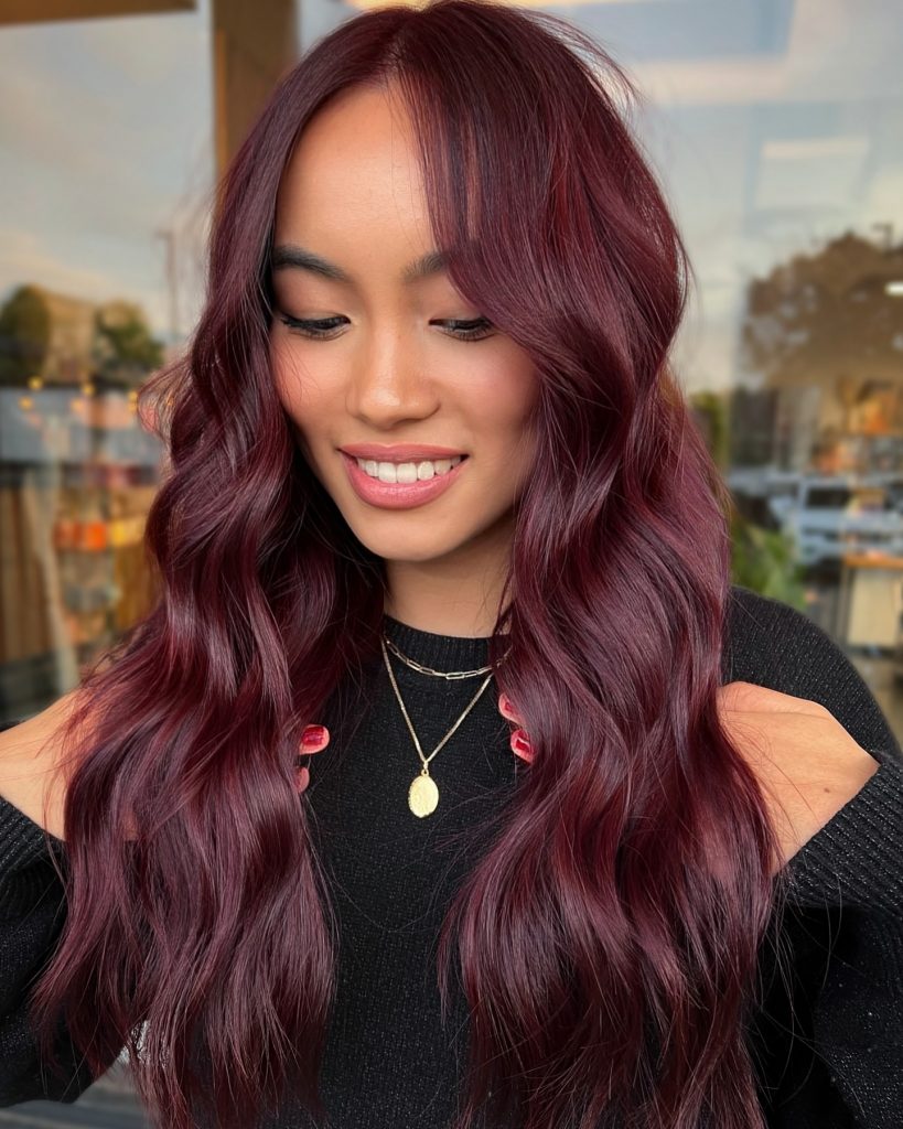 Wine Red Hair Color 22 Ideas 2025