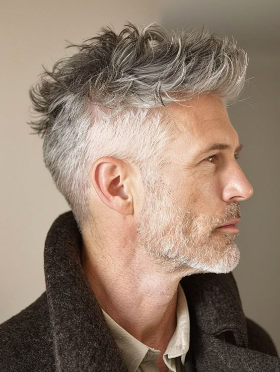 Trendy Hairstyles for Men Over 50 - 2025: Best Looks to Stay Stylish and Modern 20 Ideas