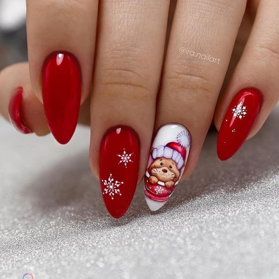 Winter Nails 22 Ideas 2024 - 2025: Top Trends and Designs for a Stylish Winter Manicure