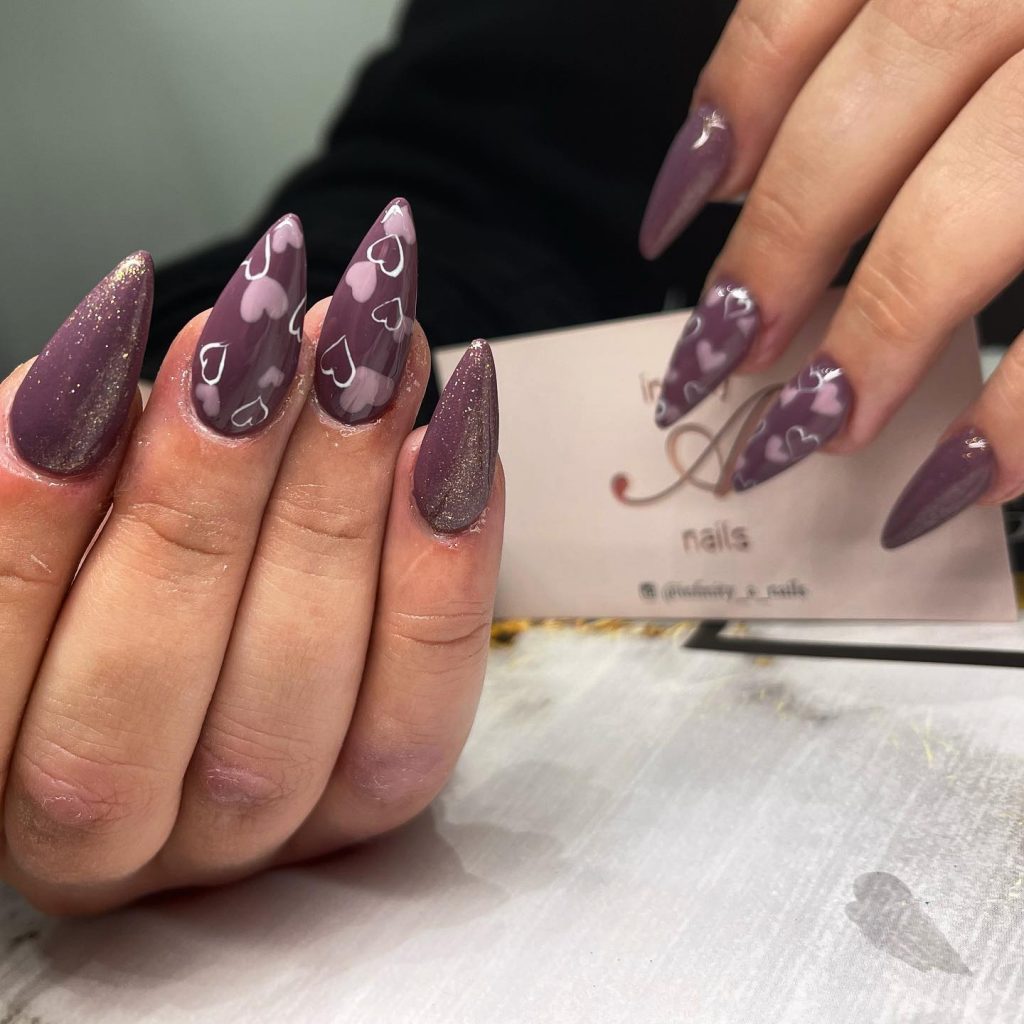 Winter Nails Acrylic 2024 - 2025: A Season of Boldness and Elegance 22 Ideas