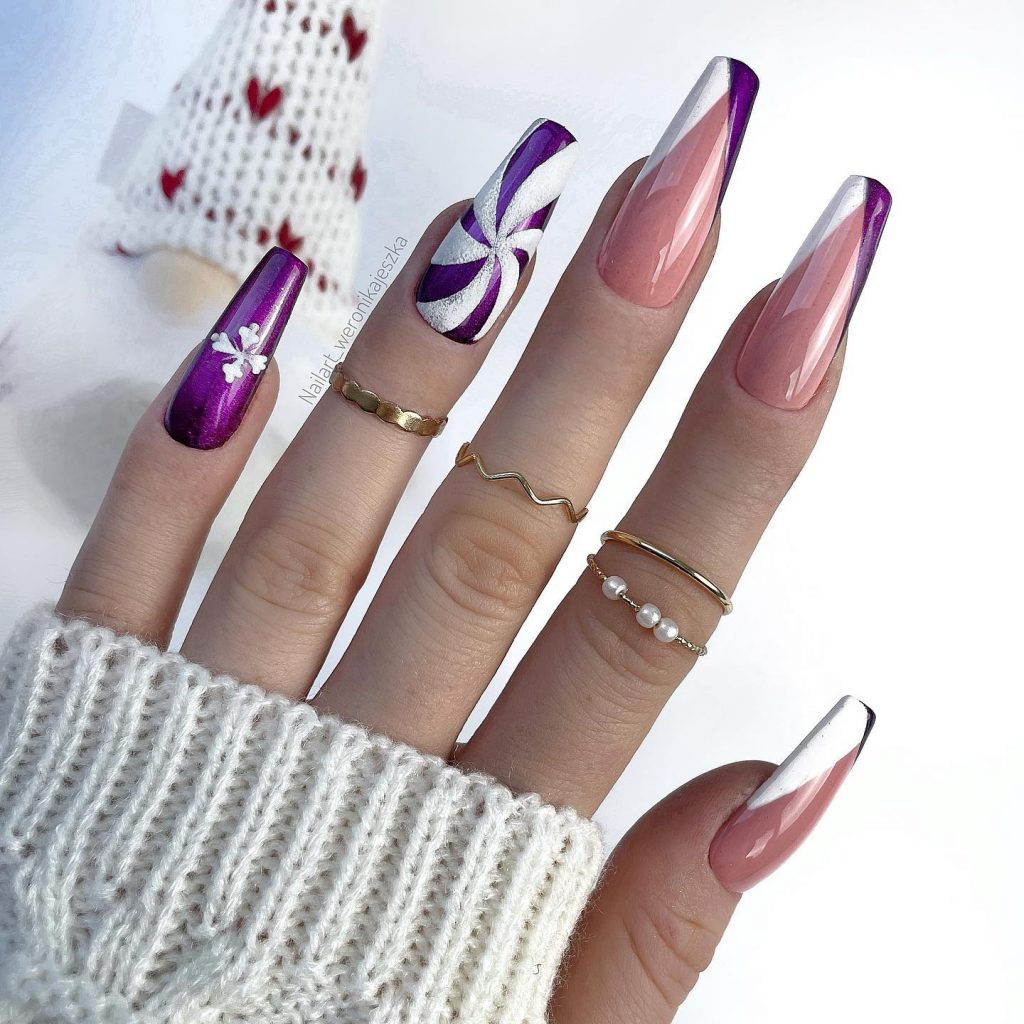 Winter Nails Square 2024 - 2025: Inspiring Looks for the Season