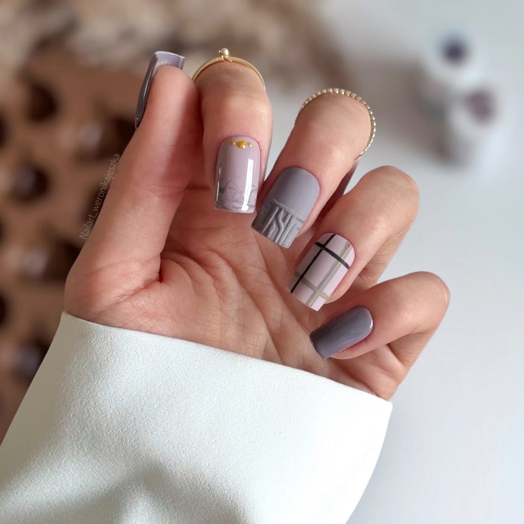 Winter Nails Square 2024 - 2025: Inspiring Looks for the Season