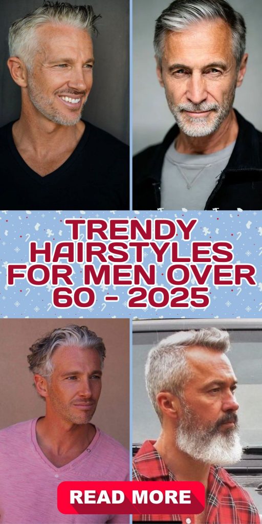 Trendy Hairstyles for Men Over 60 – 2025: Best Haircuts for Every Style and Personality 20 Ideas