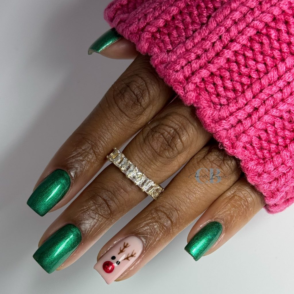 Xmas Nails 24 Ideas: Stylish and Simple Holiday Designs