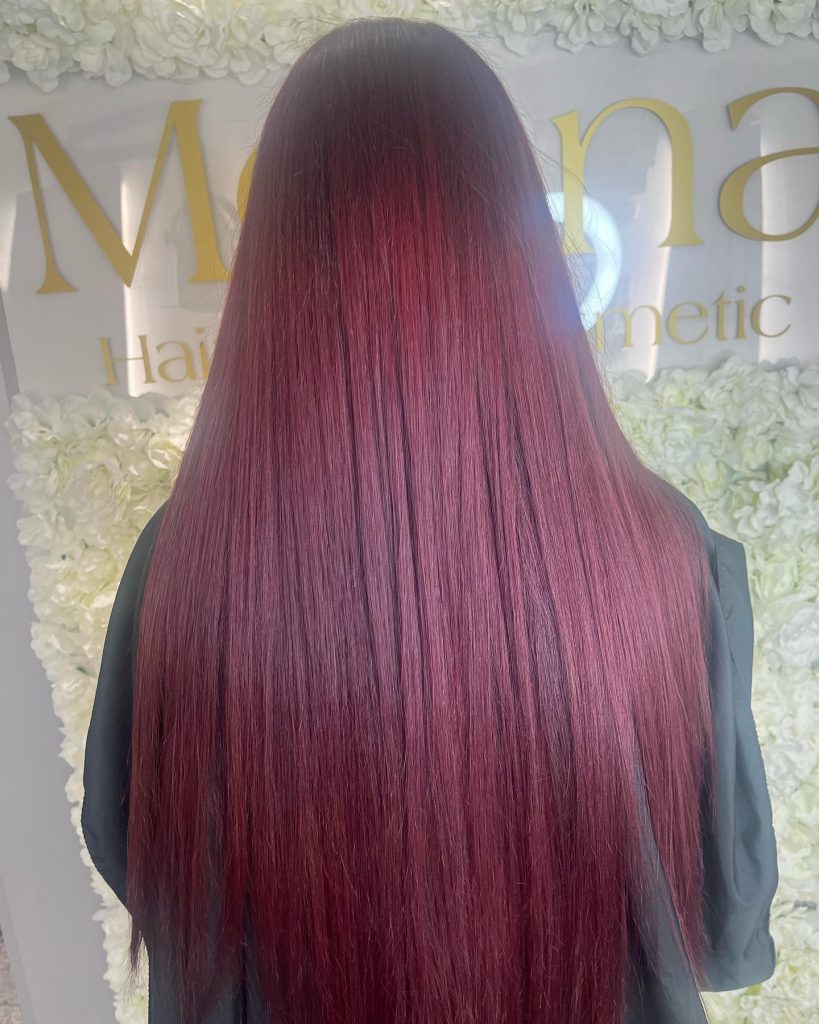 Wine Red Hair Color 22 Ideas 2025