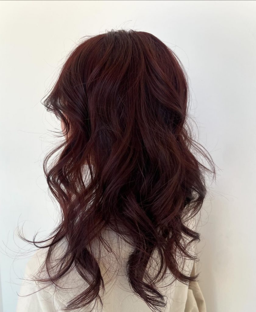 Wine Red Hair Color 22 Ideas 2025