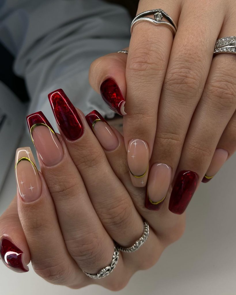 Stunning Winter Nails Acrylic 24 Ideas: Trends, Colors, and Styles