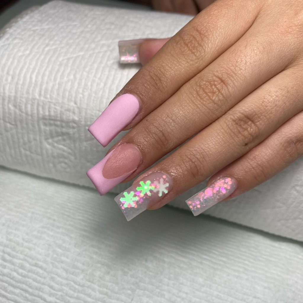 Pink Winter Nails 2024 - 2025: Trending Designs You’ll Love This Season 25 Ideas