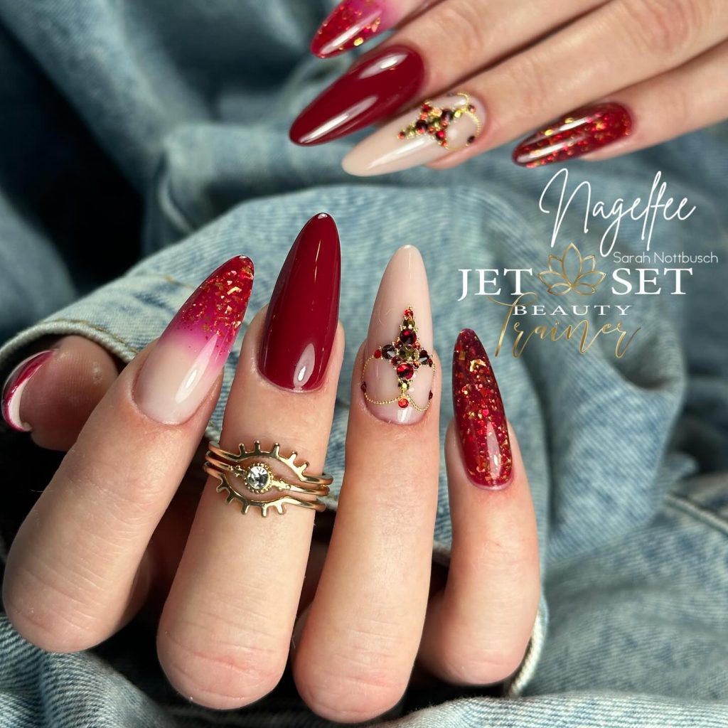 Almond Nails Winter 2024 - 2025: Chic and Timeless 22 Ideas for the Season