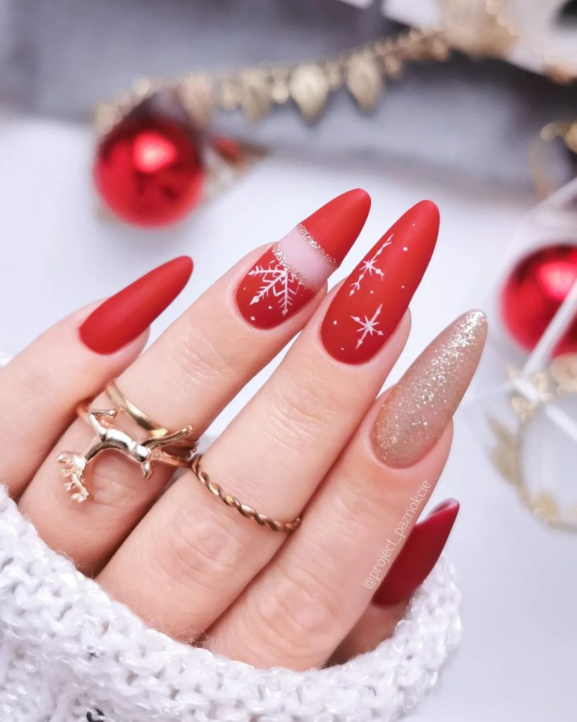 Winter Nails Acrylic 2024 - 2025: A Season of Boldness and Elegance 22 Ideas