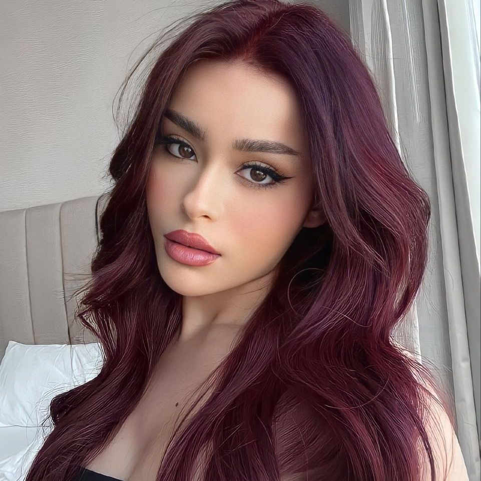 Wine Red Hair Color 22 Ideas 2025